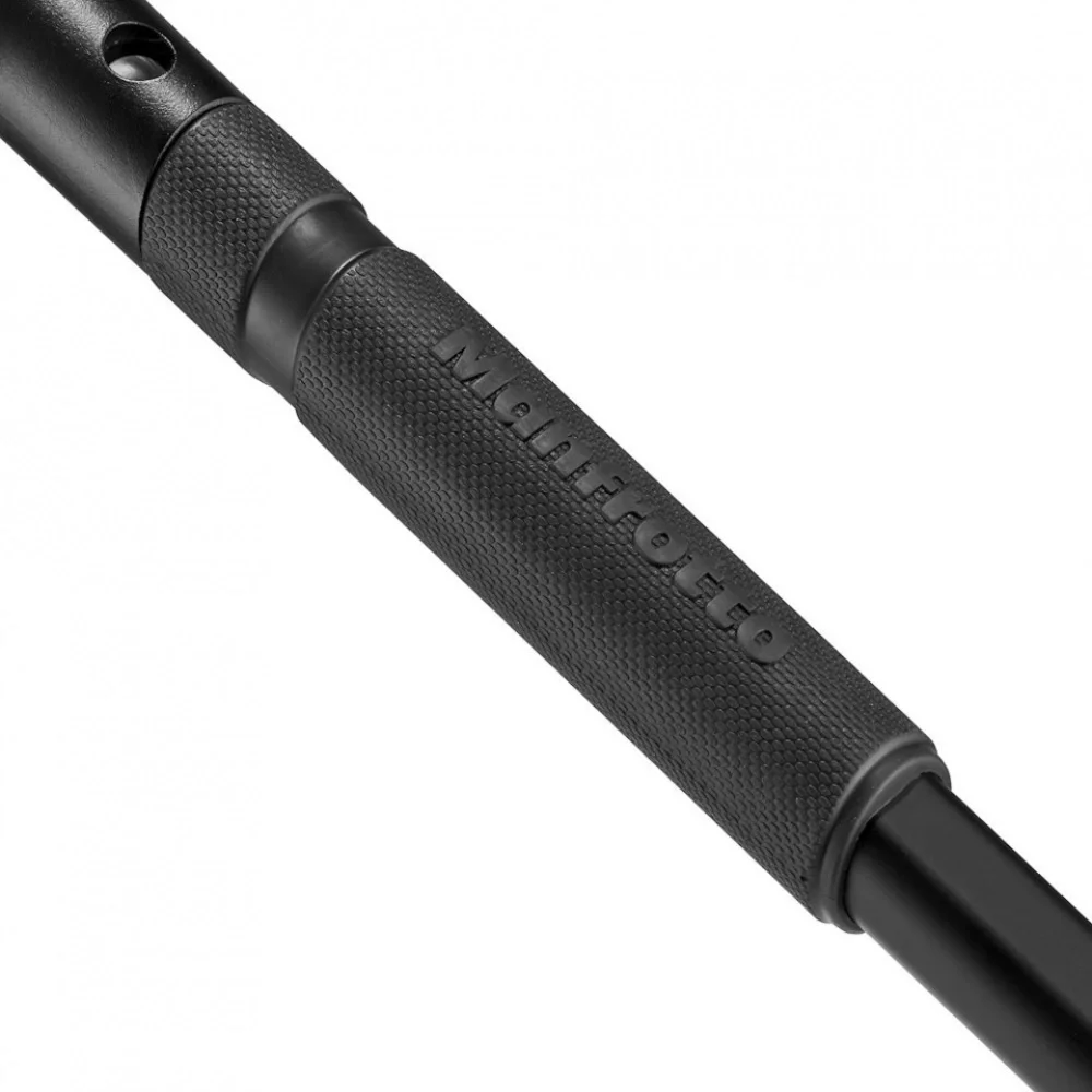 Versatile Black and Silver Camera Tripod